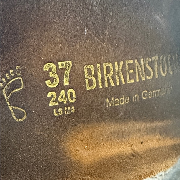 Birkenstock Metallic Sandals with Toe Loop Women’s Size 37 or 6 - Picture 6 of 6